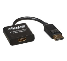 MuxLab 500501-4K60 DisplayPort to HDMI Active Adapter, 4K/60