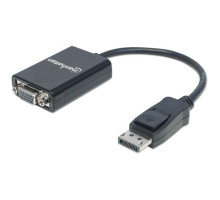 Manhattan 151962 DisplayPort to VGA Converter Cable