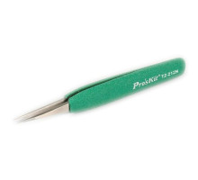 Eclipse Tools TZ-212N Tweezer, ESD-Safe, Soft-Grip, Extremely Fine and Sharp Tip