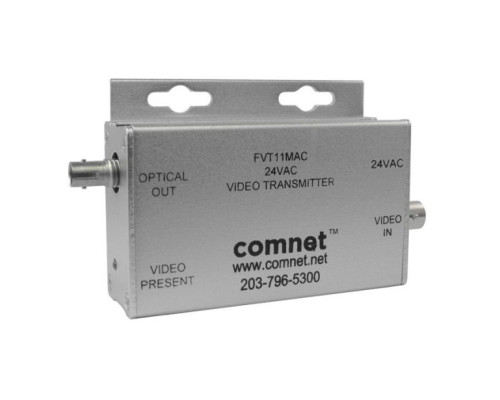 Comnet FVT11MAC Multimode Mini Video Transmitter 24VAC Input