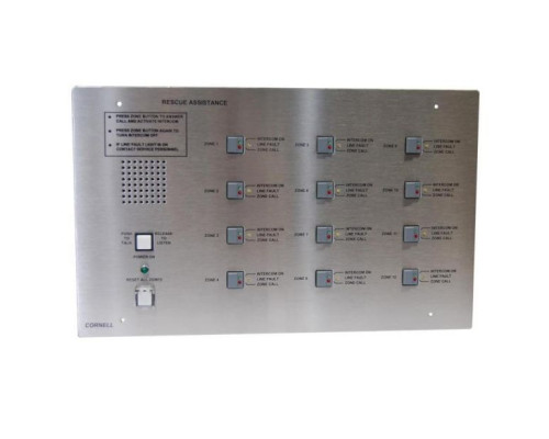 Alpha A-4212 12 Unit Area of Rescue Master Station/Audio