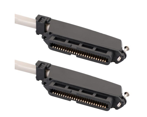 ICC ICPCSTFF05 25-Pair Cable Assembly w/50-Pin F-to-F Connector 5'