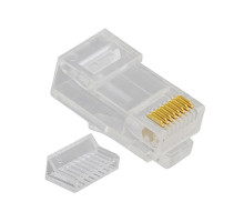 ICC ICMP8P8C5E Category 5E 8P8C RJ-45 Plug with Stranded Wires 100PK