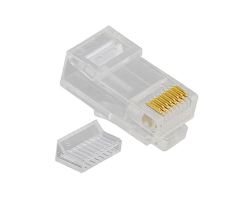 ICC ICMP8P8C5E Category 5E 8P8C RJ-45 Plug with Stranded Wires 100PK