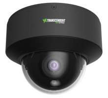 Vitek VTD-TND8RFA4B-2 8 Megapixel 4K Network Outdoor IR Dome Camera with 2.8mm Lens, Charcoal