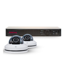 Cantek PT2MPTZ1TB Powerful 2 Channel Pan/Tilt/Zoom 1080P HD Security System