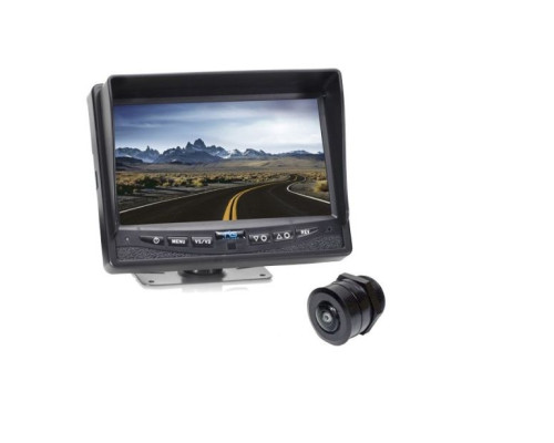 RVS Systems RVS-6596137-NM 700 TVL Outdoor Backup Camera System with Flush Mount Camera (Fmvss 111 Compliant)