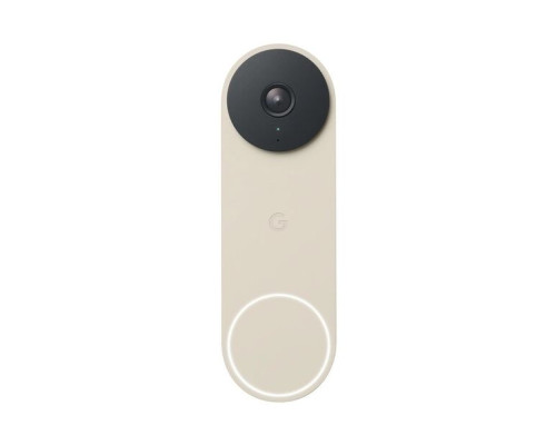 Google Nest GA03695-US Doorbell (Wired, Linen)