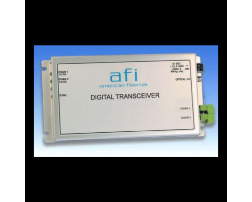 American Fibertek MRX-482-ST Dual Multiprotocol Data Module Receiver