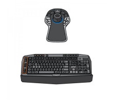 Pelco A1-KBD-3D-KIT2 VX Enhanced Keyboard and 3D Mouse Combination Kit