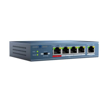 SecurityTronix ST-POE4 4 Port Extended PoE+ Unmanaged Switch 10/100Mps