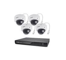 Vivotek ND9323P-2TB-4FD69 8 Channel NVR Kit 2TB with 4 x 2MP Outdoor IR Network Dome Cameras