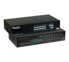 MuxLab 500413 HDMI 8×8 Matrix Switch, HDBT, 4K/60, US