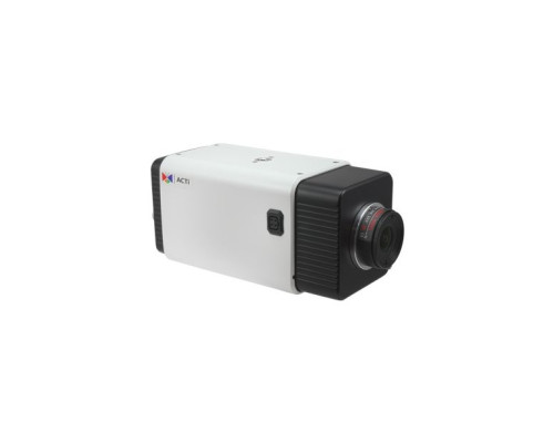 ACTi A213 5 Megapixel Network Face, People and Car Detection Box Camera with 2.8mm Lens