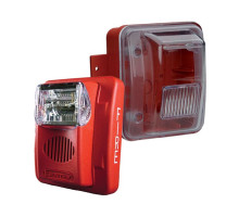 Bosch WGEC24-75WR Weatherproof Horn Strobe - Red