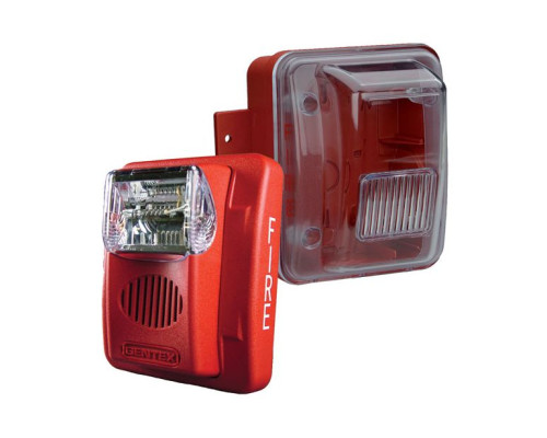 Bosch WGEC24-75WR Weatherproof Horn Strobe - Red