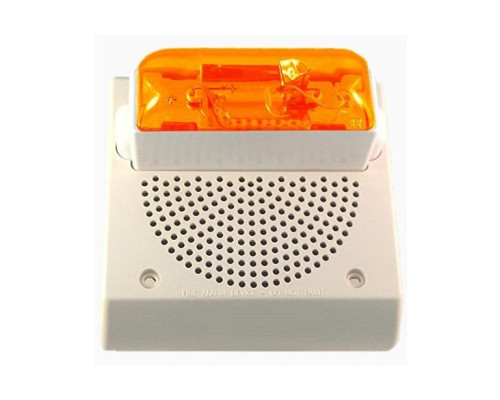 Bosch ET70WPA2475W-NW Speaker/Strobe 24V 75C Amber Lens - White