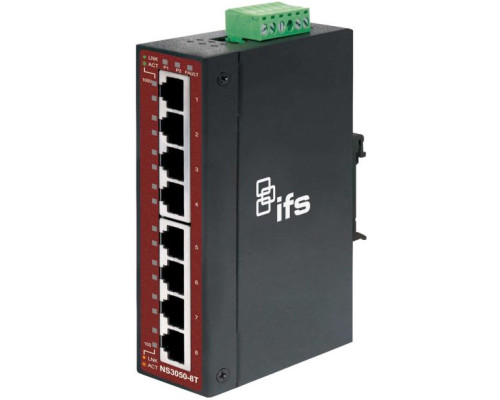 Interlogix NS3050-8T 8-Port Unmanaged Industrial Ethernet Switch