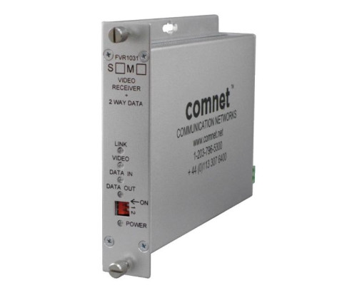 Comnet FVR1031M1 Digitally Encoded Video Receiver/ Data Transceiver