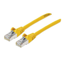 Intellinet 743280 Cat6a S/FTP Network Patch Cable, 5 Feet, Yellow