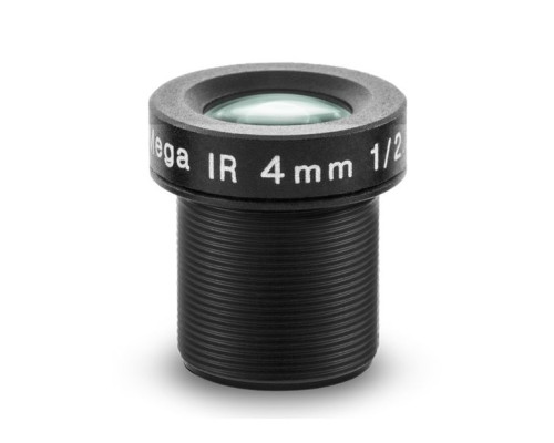 Arecont Vision MPM4.0A 4mm, 1/2.5', F1.6 M12-mount, Fixed iris, IR Corrected Lens