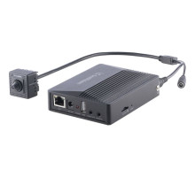 Geovision 110-GPH2800-0010 GV-GPH2800 AI 2 Megapixel H.265 Super Low Lux WDR Pro IP Pinhole Camera, 2.8mm Lens