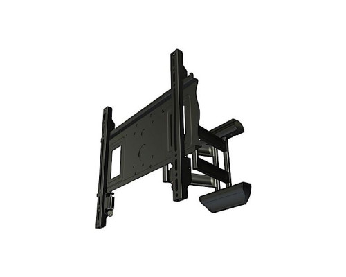 Crimson A50HL Hospitality Articulating Wall Mount with Integrated Security, Black