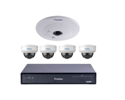 Geovision 88-SN8FE3-ADR Package Includes SNVR0811 8 Channel + 2TB+1 x FE3402+4 x ADR1300