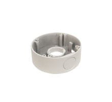 Avycon AVM-DDMT-W-V1 Junction Mount Bracket For Fixed Lens IP Dome And Varifocal Bullet Camera, White