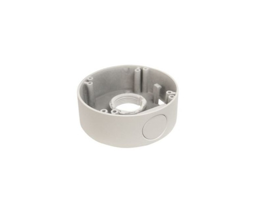 Avycon AVM-DDMT-W-V1 Junction Mount Bracket For Fixed Lens IP Dome And Varifocal Bullet Camera, White