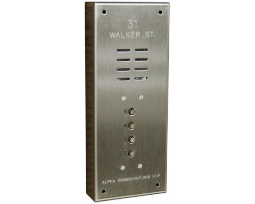 Alpha VI402S004 4 Button VIP Panel - Surface - No Directory