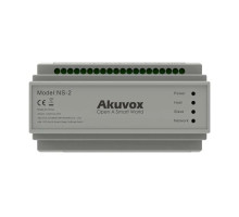 ENS NS-2 2-wire IP network switch 6 Terminals 48VDC Akuvox NS-2