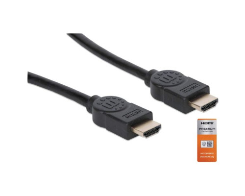 Manhattan 355360 Certified Premium High Speed HDMI Cable with Ethernet