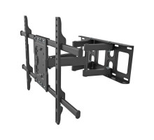 Peerless-AV A6X4 Full-Motion Wall Mount for 50 to 75' Displays (Matte Black)