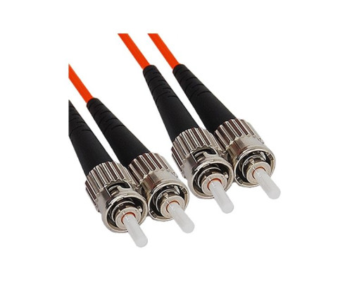 ICC ICFOJ7C302 ST to ST 2M Multimode Duplex Fiber Optic Jumper