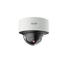 InVid ELEV-P8DRXIR28 8 Megapixel IP Plug & Play Outdoor Dome Camera, 82’ IR Range 2.8mm lens