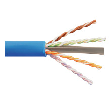 ICC ICCABP6ABL CAT6A 650MHz UTP/CMP Blue Copper Premise Cable 1000 ft