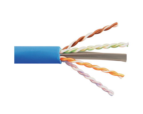 ICC ICCABP6ABL CAT6A 650MHz UTP/CMP Blue Copper Premise Cable 1000 ft