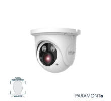 InVid PAR-P5TXIRA3312F 5 Megapixel Network IP Plug & Play Outdoor IR Dome Camera, Facial Recognition, 3.3-12mm Lens