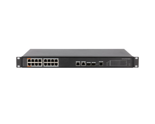 Cantek CT-POE-SW16P-2G-190 PoE switch for security industry