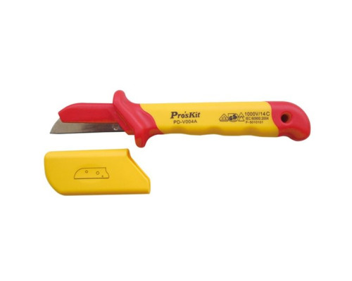 Eclipse Tools PD-V004A 1000V Insulated Straight Blade Cable Knife