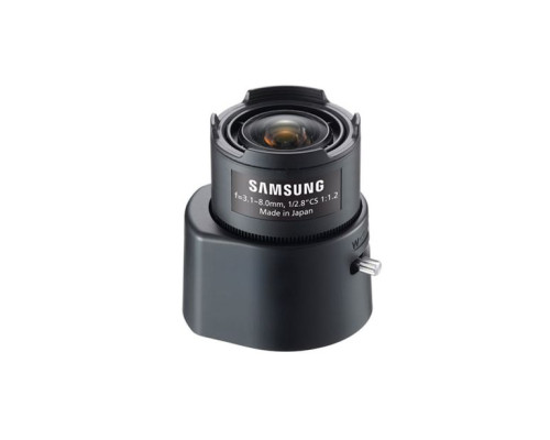 Hanwha Vision Security SLA-M3180DN 3 Megapixel CS-Mount Varifocal Lens, 3.1-8mm