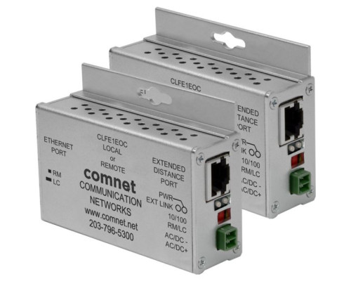 Comnet CLKFE1EOC Copperkit Two Single Channel Ethernet Coax Extenders