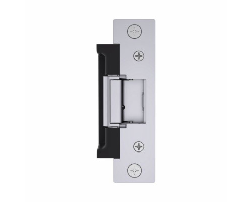 HES 7000C-12-24D-630 Electric Strike, 12/24 Volt DC, 0.45/25 Ampere, Satin Stainless Steel with 791/792 Faceplate