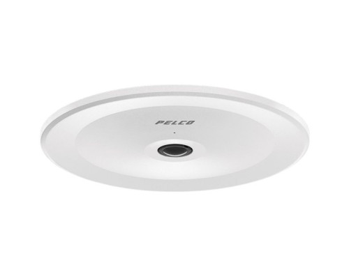 Pelco IMF122-1I 12 MP Fisheye In-ceiling Mount Indoor IP Camera with 1.6mm Lens