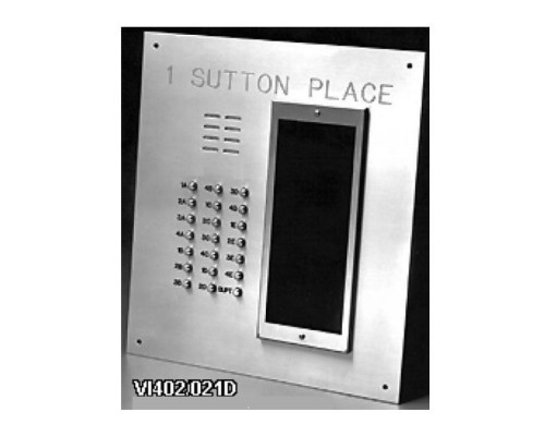 Alpha VI402-234D 234 Buttons VIP Panel Flush with Directory