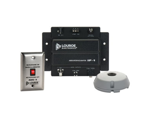 Louroe ASK-4-631 Single Zone Audio Monitoring Kit with Mute Switch