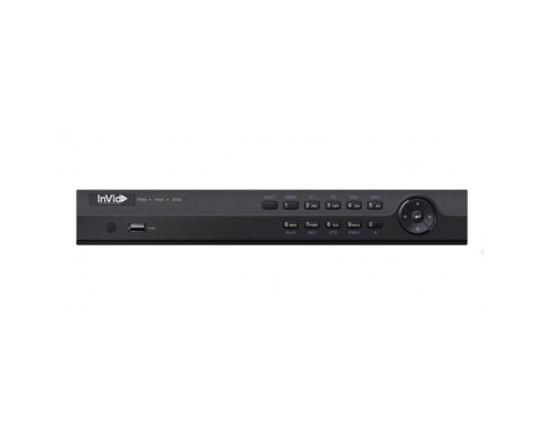 InVid UD5A-4 4 Channel TVI/AHD/CVI/Analog/IP Digital Video Recorder, No HDD