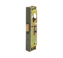 Adams Rite 4911W-45-202-313 Heavy Duty Deadlatch with Radius Faceplate with weatherseal in Dark Bronze