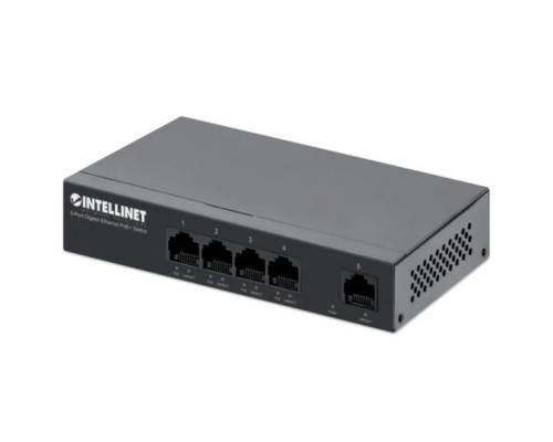 Intellinet 561792 IPS-05G-40W 5-Port Gigabit Ethernet PoE+ Switch